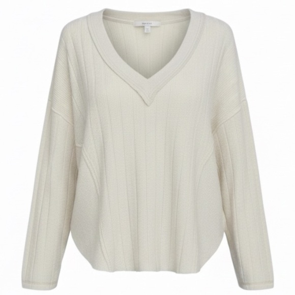 Urban Outfitters Neutral V Neck Pullover Small - Picture 1 of 11